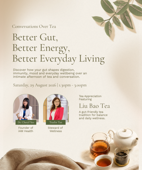 Conversations over tea: Better Gut. Better Energy. Better Everyday Living